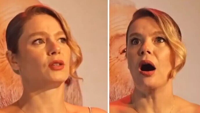 Muazzez Abacının ölüm xəbərini qalada öyrənən Burcu Biricik donub qaldı - VİDEO