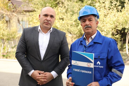 "Azəriqaz"ın 15 əməkdaşı təltif edildi (FOTOLAR)