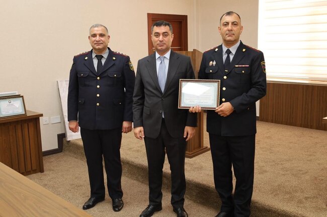 Yevlaxda 2 İyul - Azərbaycan Polisi Günü münasibətilə tədbir keçirilib