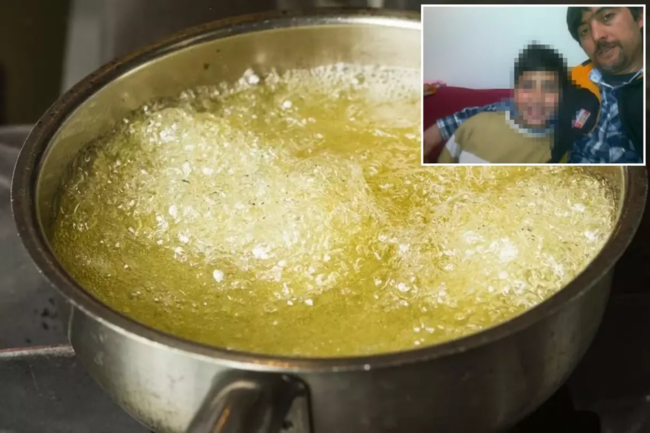 DƏHŞƏTLİ HADİSƏ! Ərini qaynar yağla öldürdü - FOTO