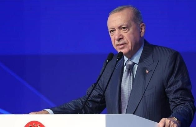 Ərdoğan: "Türkiyə 300 metr uzunluğunda təyyarədaşıyan gəminin inşasına başlayıb"