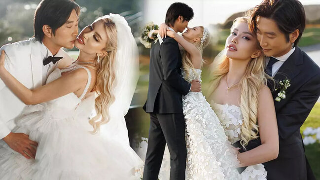 Azərbaycanlı model koreyalı bəylə ailə qurdu