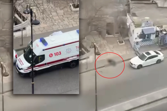 Bakıda küçədə kişi qəfil vəfat edib