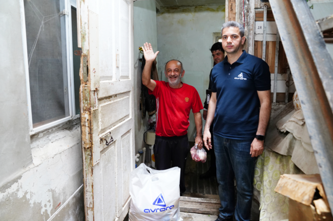 Avrora Qrup Qurban Bayramı münasibətilə yardım aksiyası keçirib (FOTO)