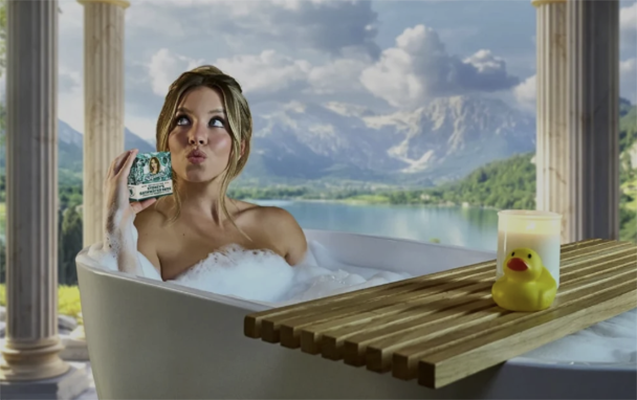 Çimdiyi sudan sabun hazırlatdırıb satacaq - Foto