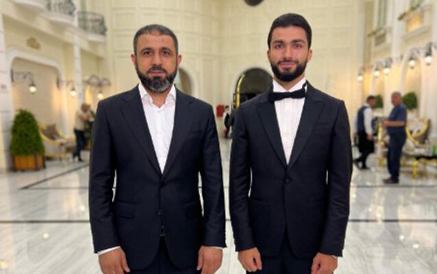 Qurban Qurbanovun oğlunun toyundan - Fotolar+Video