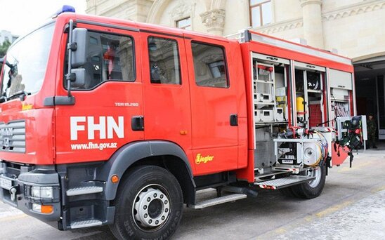 Bakıda yanğın olub, zərərçəkən var