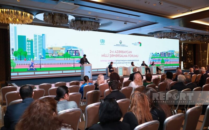 II Azərbaycan Milli Şəhərsalma Forumu işini yekunlaşdırıb