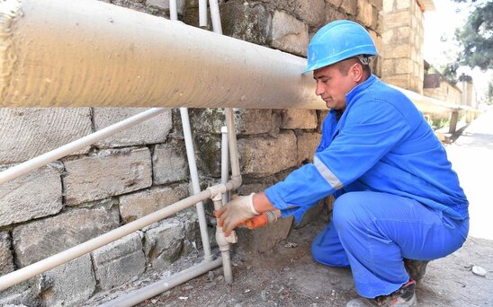 Bakının Sabunçu rayonunda içməli sudan qanunsuz istifadə halları aşkarlanıb - VİDEO