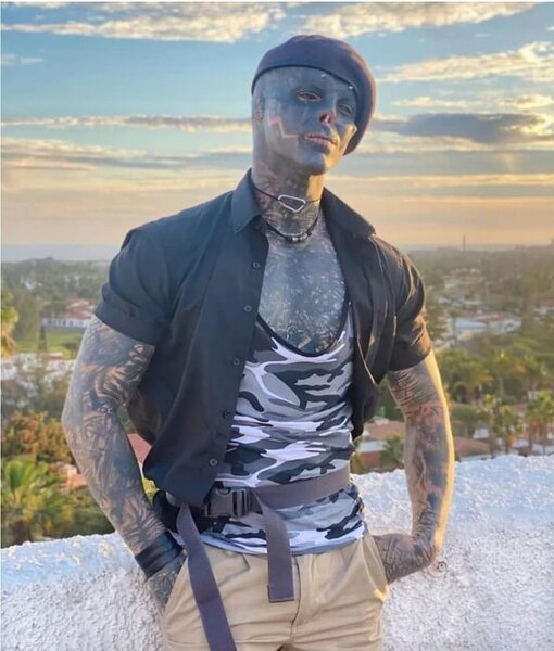 Yadplanetlilərə bənzəmək üçün görün nə etdi - FOTOLAR