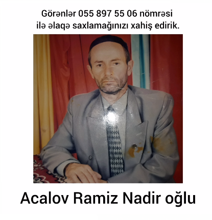 Bu şəxs 2006-cı ildə itkin düşüb, hələ də AXTARIŞDADIR - FOTO