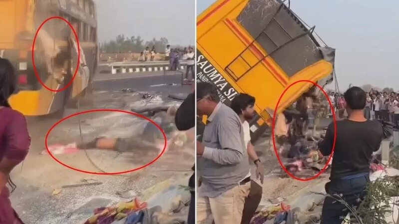 İnsan həyatının dəyərinin olmadığı ölkə: Cansız bədənlər pəncərələrdən düşdü - VİDEO