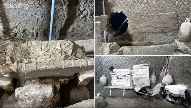 Villada qulların yerləşdirildiyi otaq tapıldı