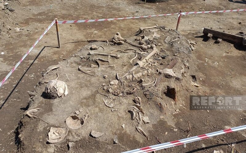 Ağdamda insan sümüklərinə bənzər sümük fraqmentlərinin aşkarlanması ilə bağlı araşdırma aparılır