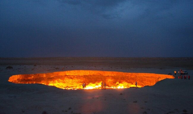 "Cəhənnəm qapısı"ndan keçən adam gördüklərindən DANIŞDI