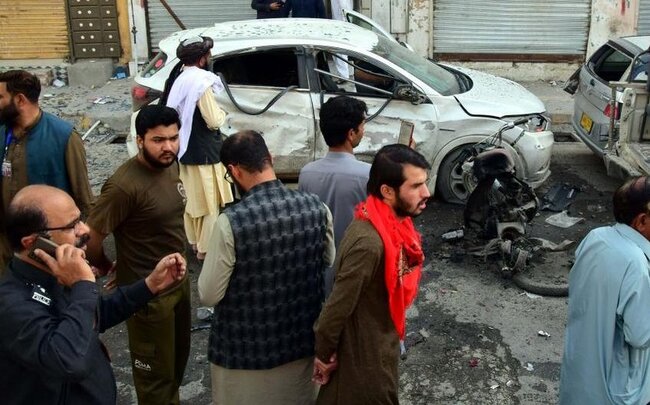 Pakistanın cənub-qərbində bomba partlayışında iki təhlükəsizlik əməkdaşı ölüb