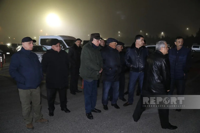 Xalq artisti Rasim Balayevin cənazəsi Bakıya gətirildi (FOTO)