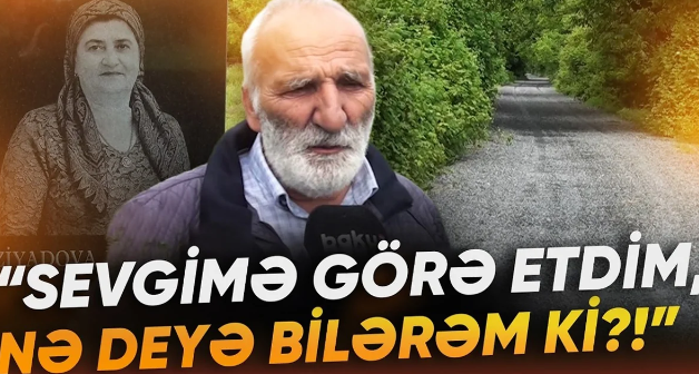 Xanımı dünyasını dəyişən kənd sakinindən örnək addım - VİDEO