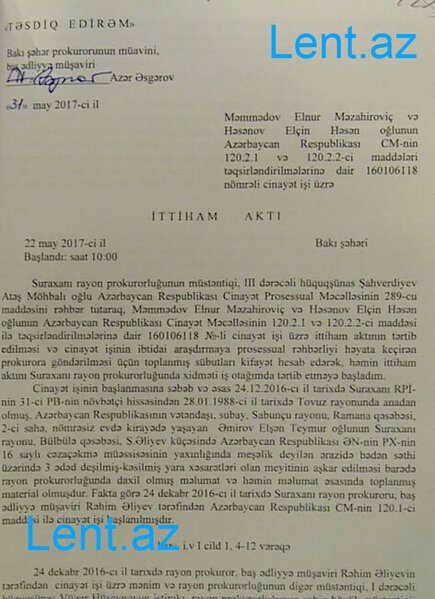 Küçədə cinsi əlaqədə olan avtobus sürücüsünü öldürdülər - Bakıda ŞOK CİNAYƏT