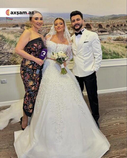 Mərdanla Nəzrinin toyuna kimlər gəldi? - Fotolar