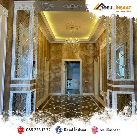 Rəsul İnşaat təmir-tikinti şirkəti sizlərə təqdim edir!