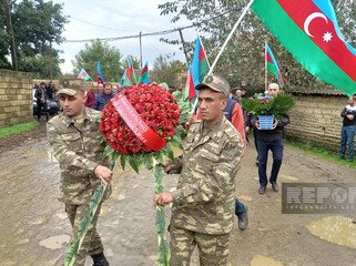 Şəhid Yusif Xəlilov Lənkəranda dəfn edilib - YENİLƏNİB - FOTO