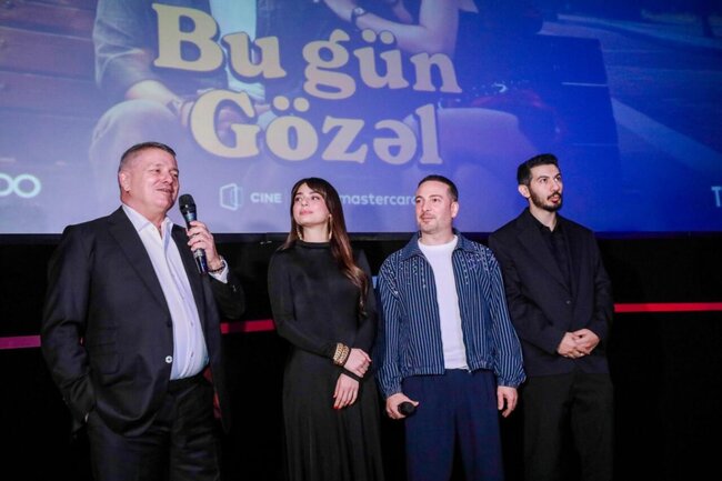 "CineMastercard" kinoteatrında "Bugün Güzel" filminin Qala gecəsi baş tutub - VİDEO - FOTO