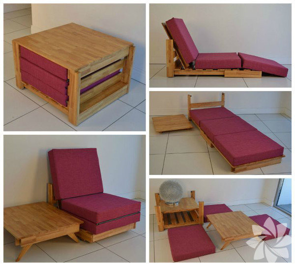 Kiçik otaqlı evlər üçün MEBELLƏR - FOTOLAR