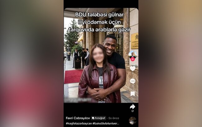 BDU tələbələrinin nalayiq formada paylaşılması davam edir - Foto