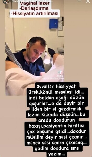 Daha bir həkimin paylaşımlarını tənqid etdi
