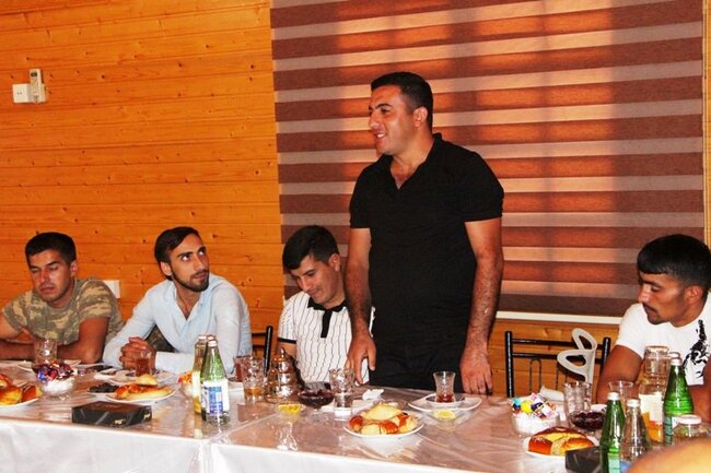 Yevlaxda qazilərlə görüş keçirildi - FOTOLAR