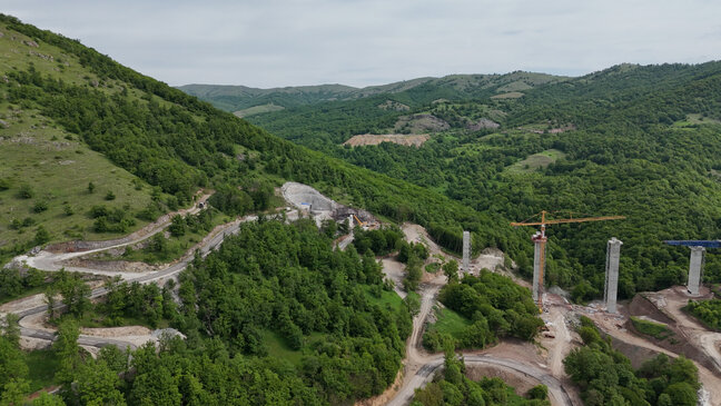 Laçınla Kəlbəcəri yaxınlaşdıran yoldan - Fotolar