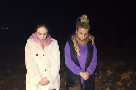 İranla sərhədi pozan qadınlar tutuldular