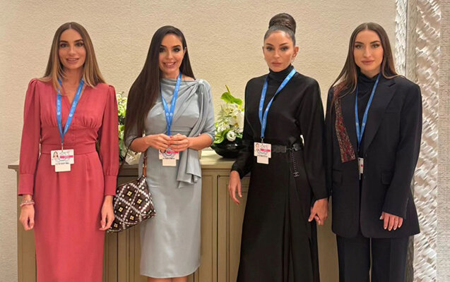 Arzu və Alena Əliyevalardan təbrik - Fotolar - Yenilənib