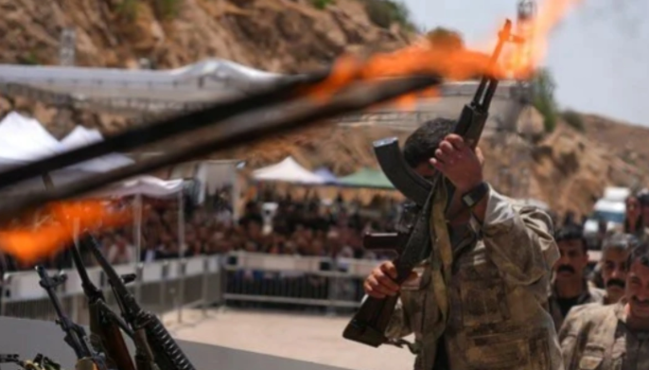 KİV: PKK Türkiyə ilə sərhəddəki düşərgə və mağaraları boşaldacaq