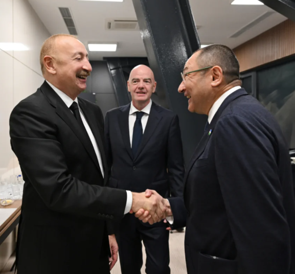 Prezident İlham Əliyev FIFA U-15 dünya çempionatının və festivalının açılış mərasimini izləyib - YENİLƏNİB+Foto/Video