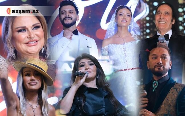 Mərdanla Nəzrinin toyuna kimlər gəldi? - Fotolar