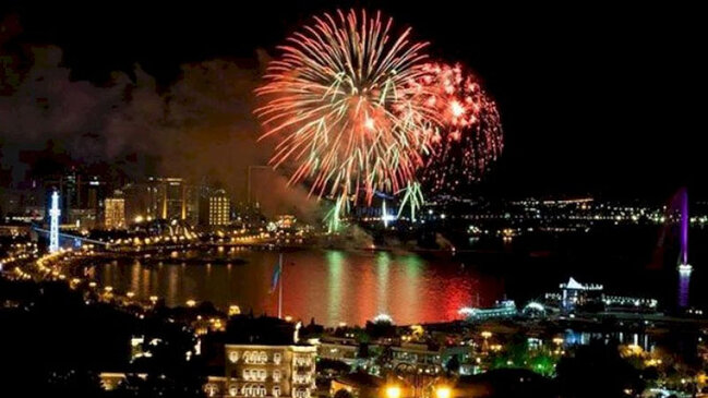 Sabah Bakıda atəşfəşanlıq olacaq