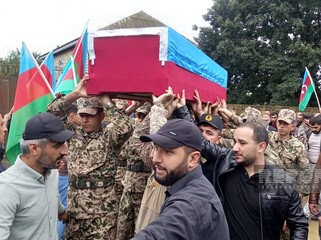 Şəhid Yusif Xəlilov Lənkəranda dəfn edilib - YENİLƏNİB - FOTO