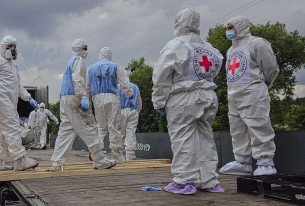 Rusiya daha 1200 ukraynalı hərbçinin meyitini Kiyevə təhvil verdi