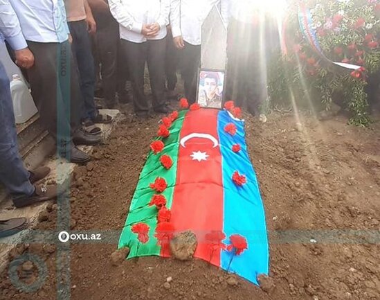 Şəhidimizlə vida mərasimi keçirilib - FOTO