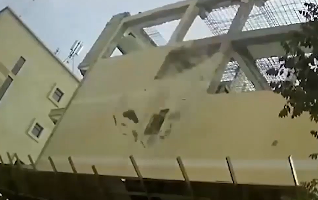 "Daşlar yerə yox, başımıza düşür..." - "Kubinka"da təhlükəli vəziyyət - Video