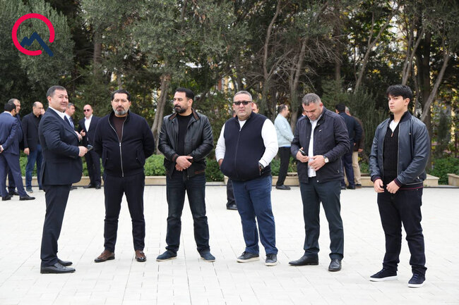 Cabir İmanovla vida mərasimi keçirildi - Fotolar - Yenilənib