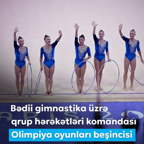 Mehriban Əliyeva bədii gimnastika üzrə qrup hərəkətləri komandasını təbrik edib