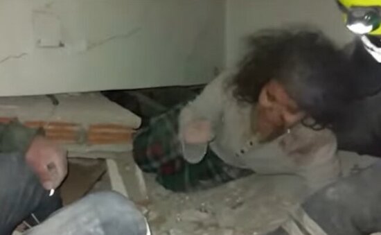 Dağıntıdan çıxarıldı, İlham Əliyevə "salam" göndərdi - VİDEO