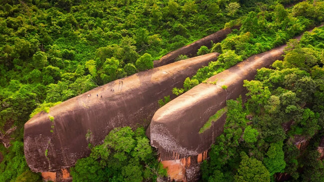 "Üç balina": Balinaya bənzəyən bu qayalar necə yaranıb?
