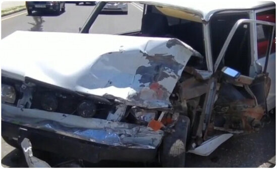 Vətən müharibəsi veteranı qəzaya düşərək ağır xəsarət alıb - FOTO