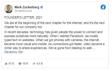 "Facebook"un yeni adı məlum oldu - FOTO