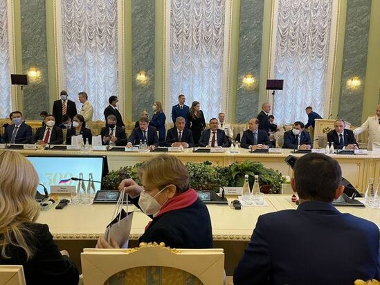 Vladimir Putin Kamran Əliyevi qəbul etdi - FOTO