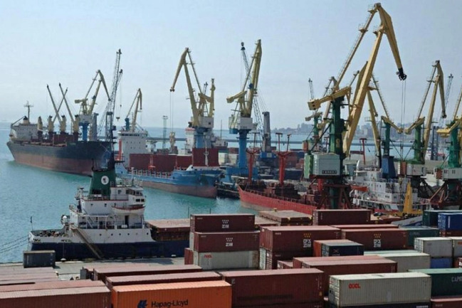 Azərbaycanda dəniz nəqliyyatı ilə yük daşımaları 8 %-ə yaxın artıb